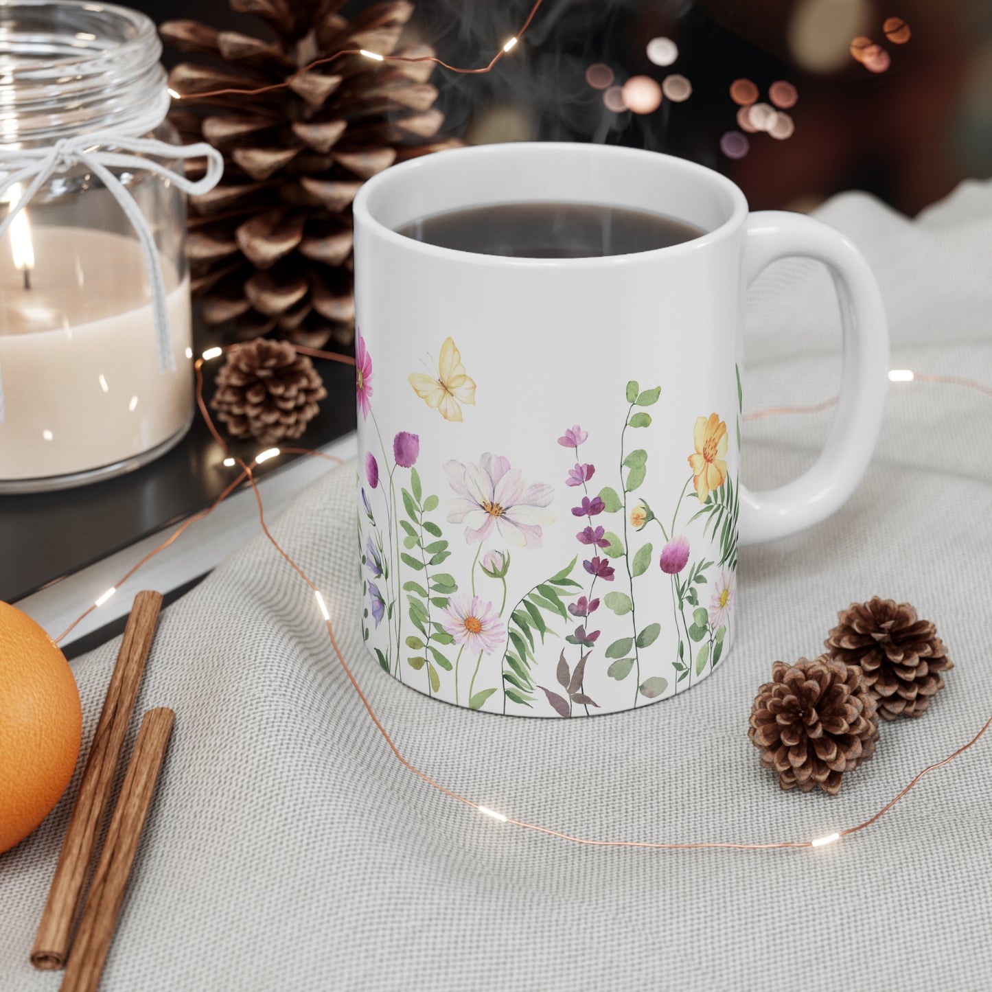 Wild flowers Mug 11oz